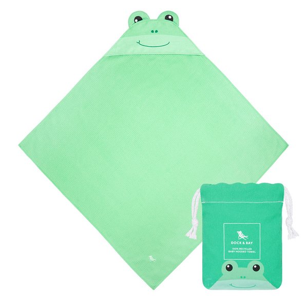 Towel BABY HOODIE Frog