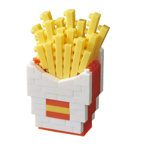Mini NANOBLOCK French Fries
