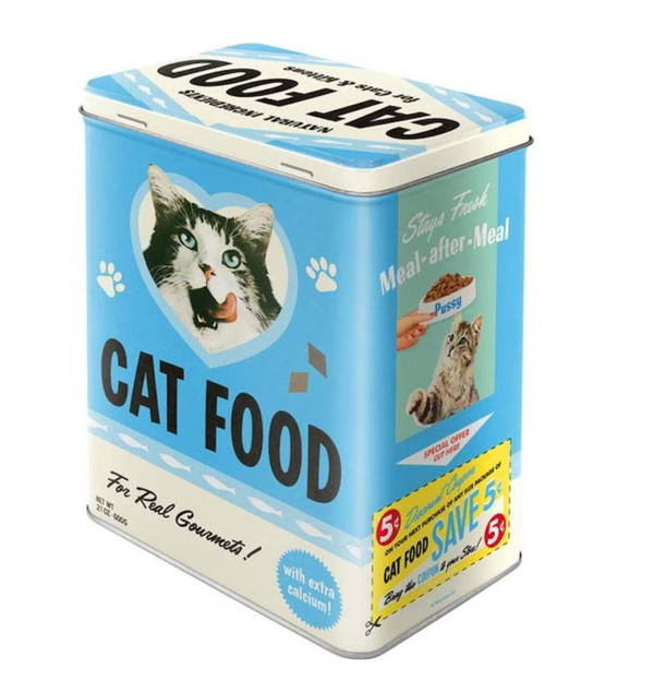 Blechdose Cat Food